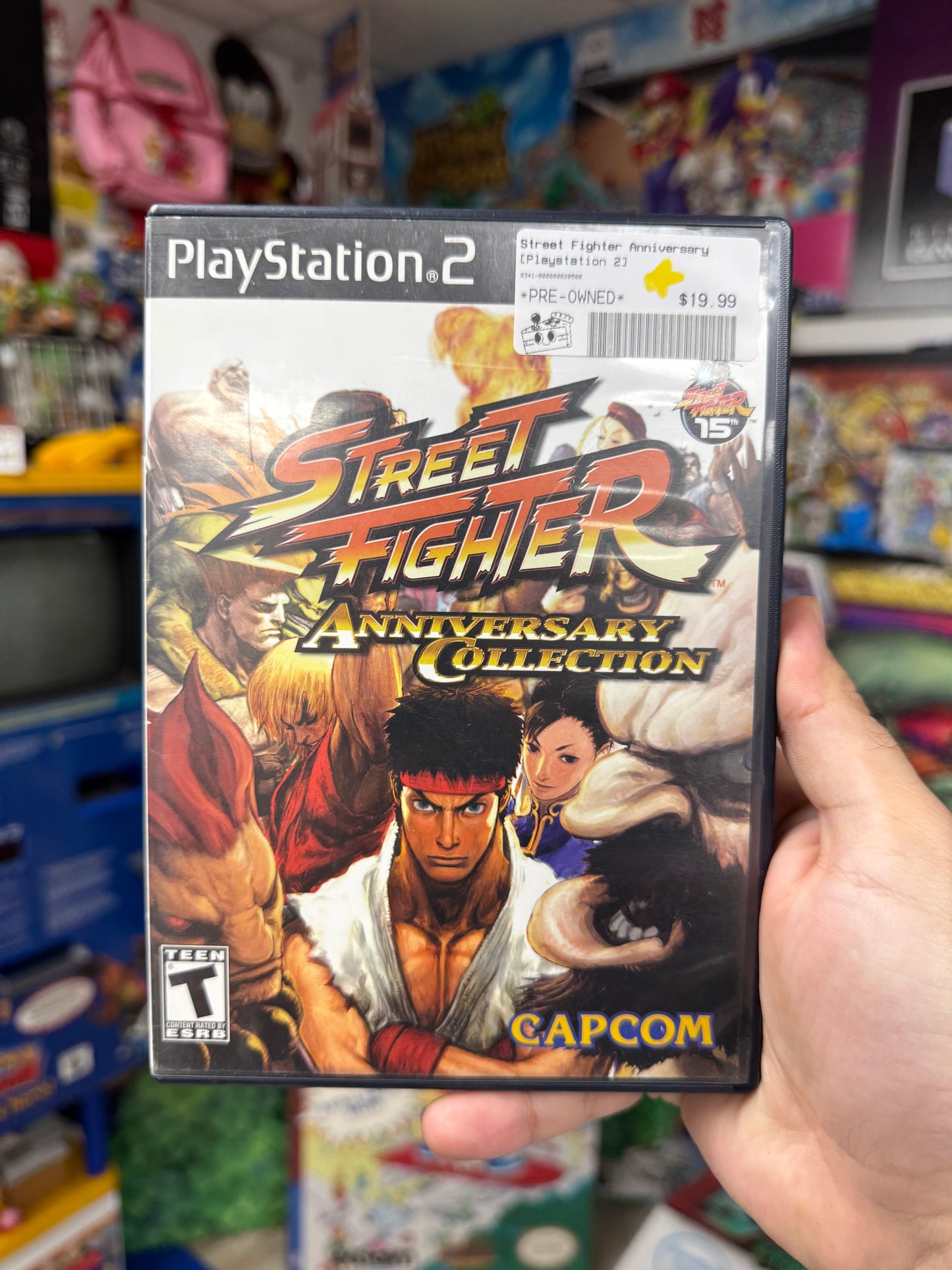 Street Fighter Anniversary PS2 CIB