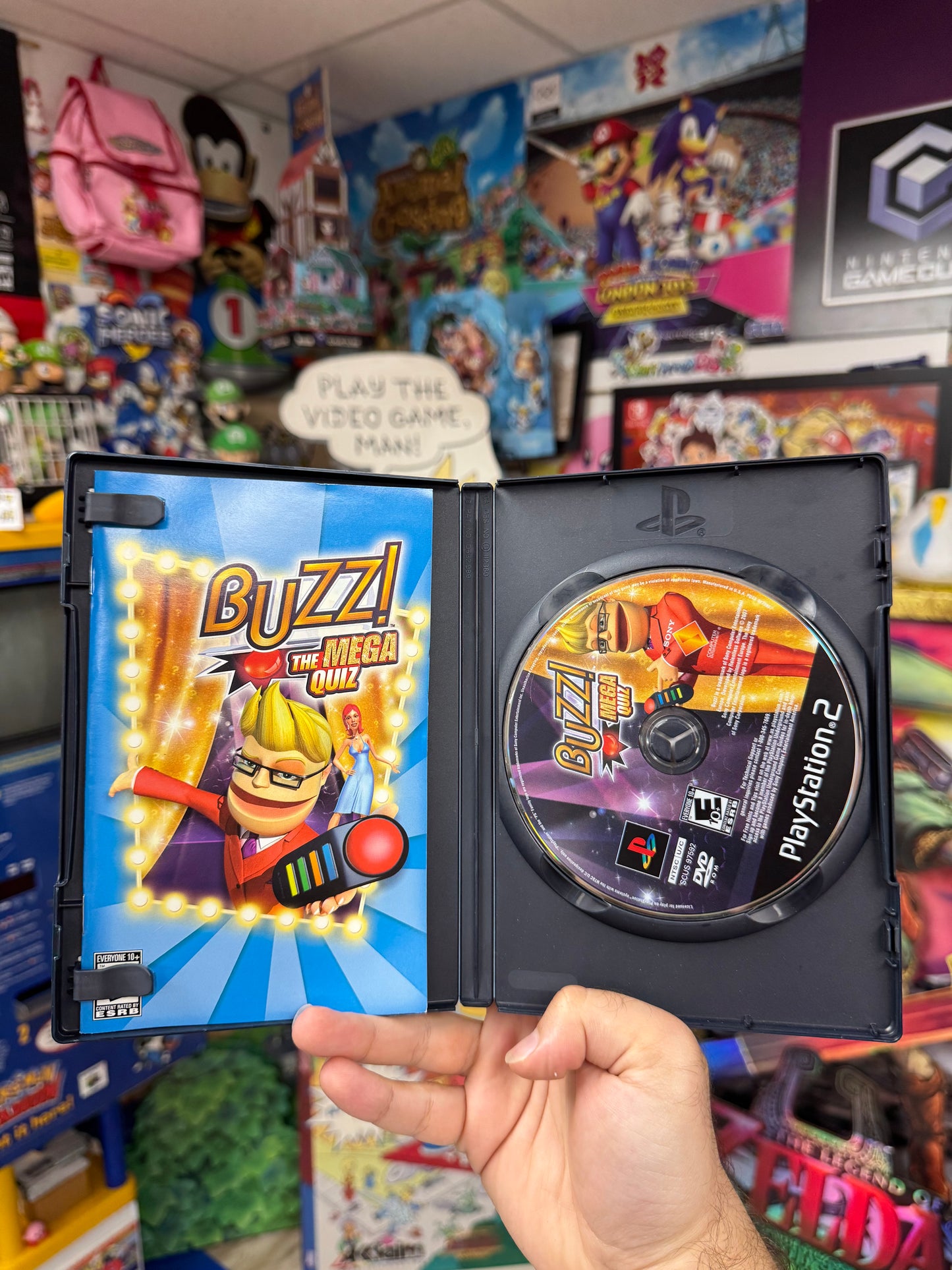 Buzz: The Mega Quiz PS2 CIB