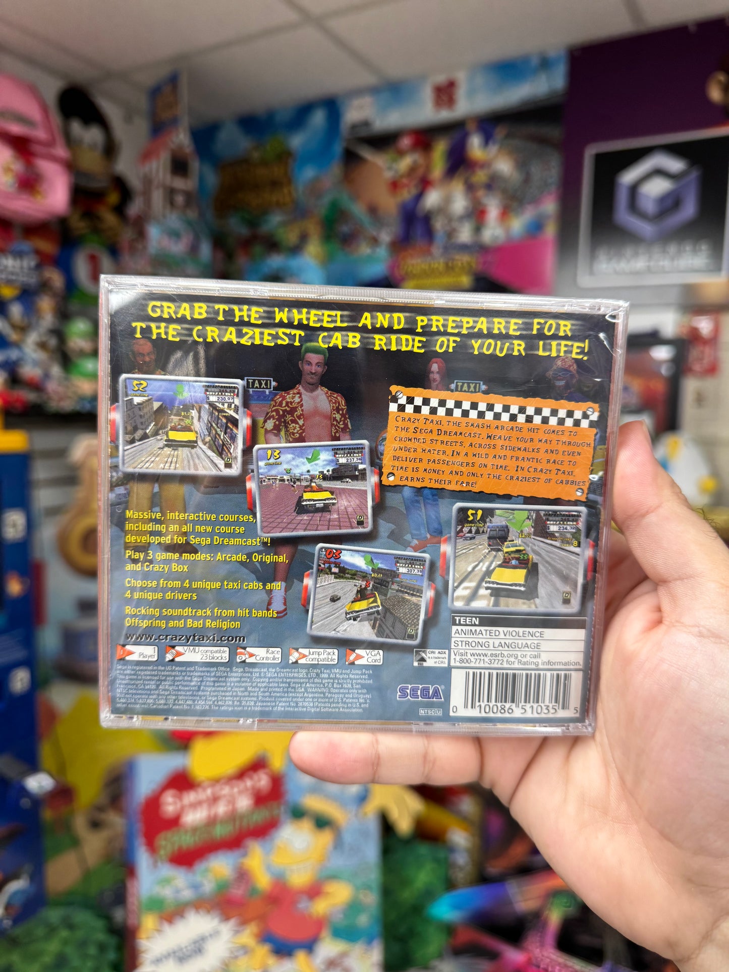 Crazy Taxi Dreamcast Sealed