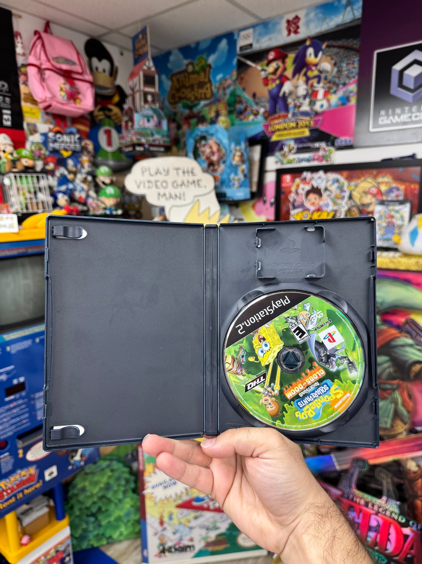 Spongebob Squarepants Featuring Nicktoons Globs of Doom PS2 Boxed