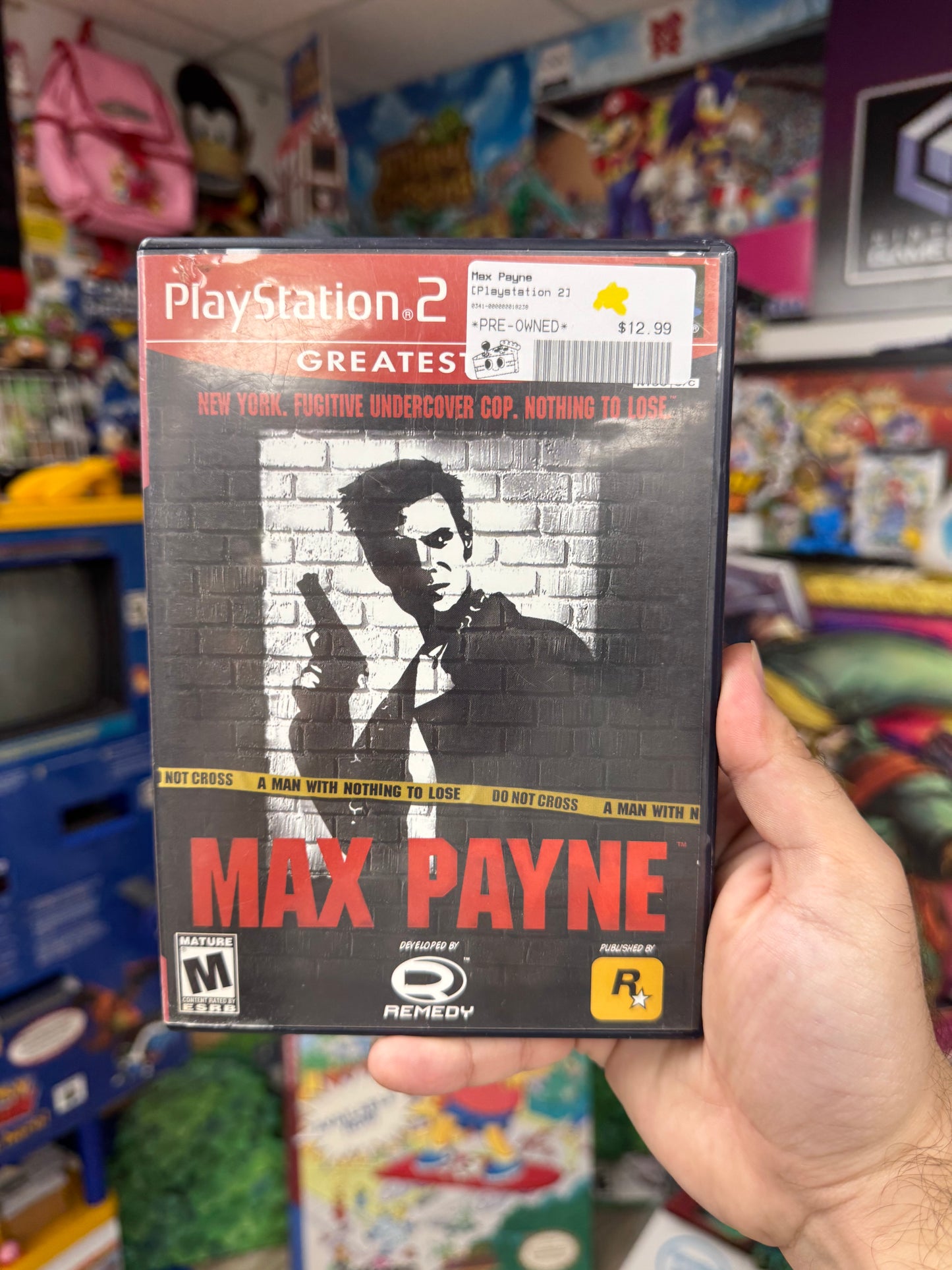 Max Payne PS2 Boxed