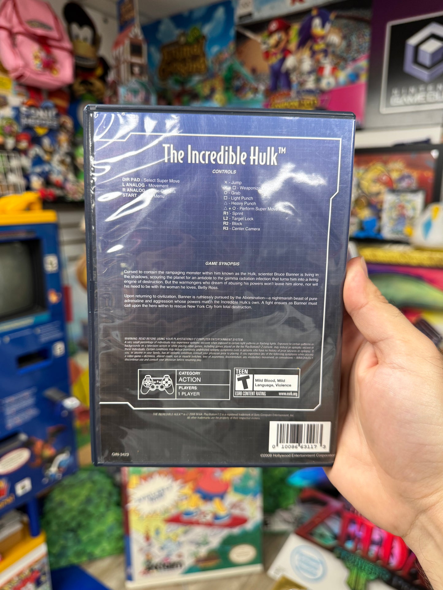 The Incredible Hulk PS2
