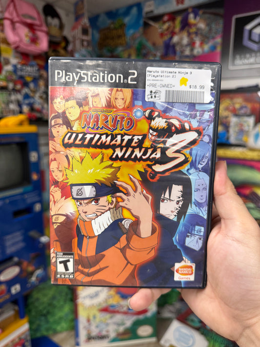 Naruto Ultimate Ninja 3 PS2 CIB