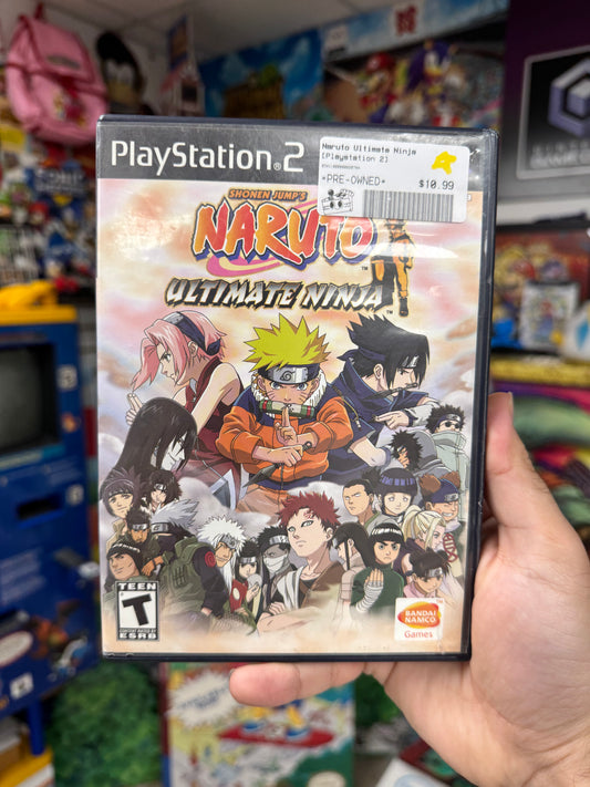 Naruto Ultimate Ninja PS2 CIB