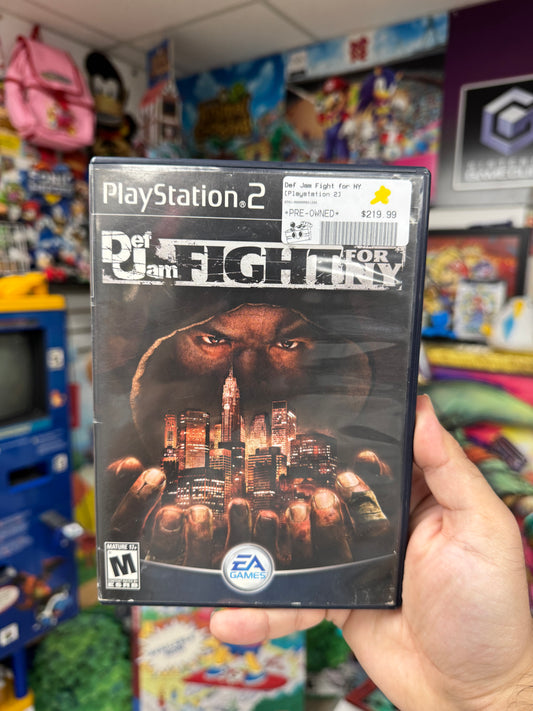 Def Jam Fight for NY PS2 CIB Rare