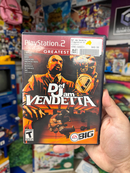 Def Jam Vendetta PS2 CIB