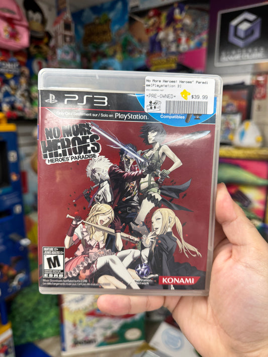 No More Heroes: Heroes' Paradise PS3 CIB