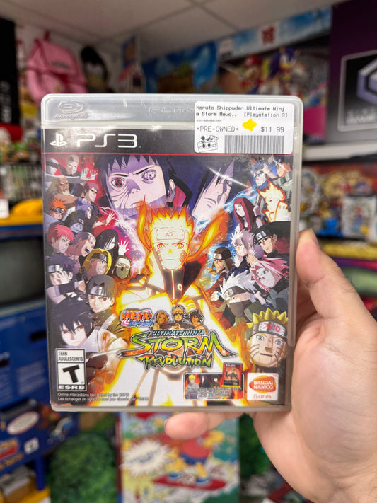 Naruto Shippuden Ultimate Ninja Storm Revolution PS3 CIB