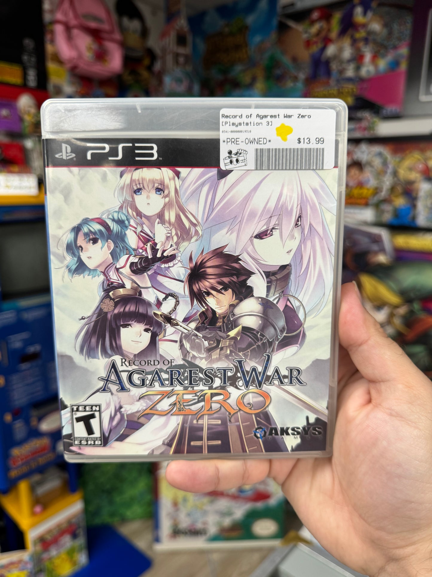 Record of Agarest War Zero PS3 CIB