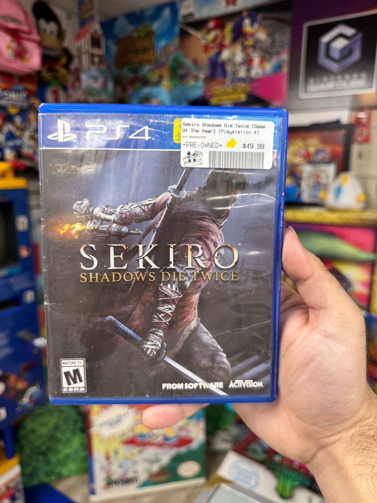 Sekiro Shadows Die Twice PS4
