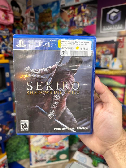 Sekiro Shadows Die Twice PS4