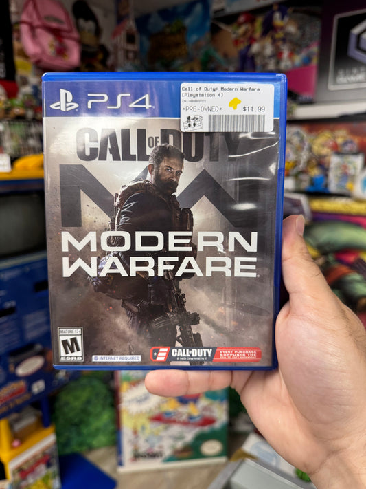 Call of Duty Modern Warfare PS4 CIB