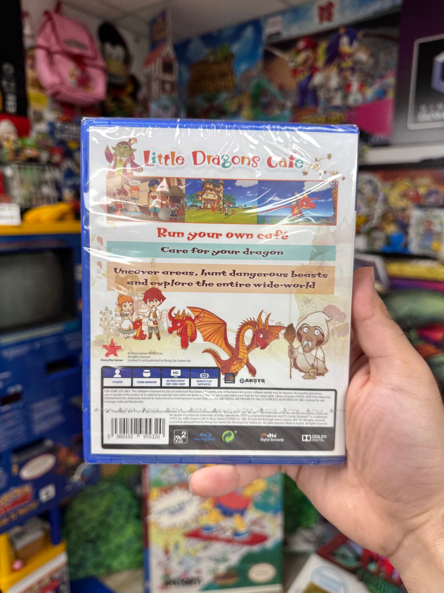Little Dragon's Cafe PS4 Sealed