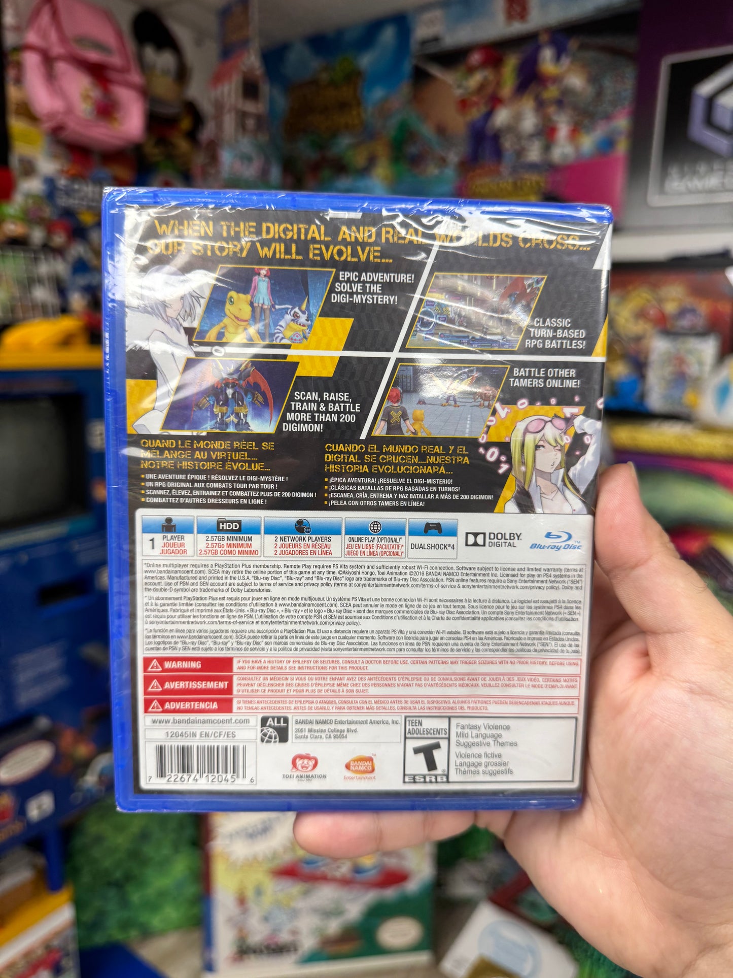 Digimon Story Cyber Sleuth PS4 Sealed