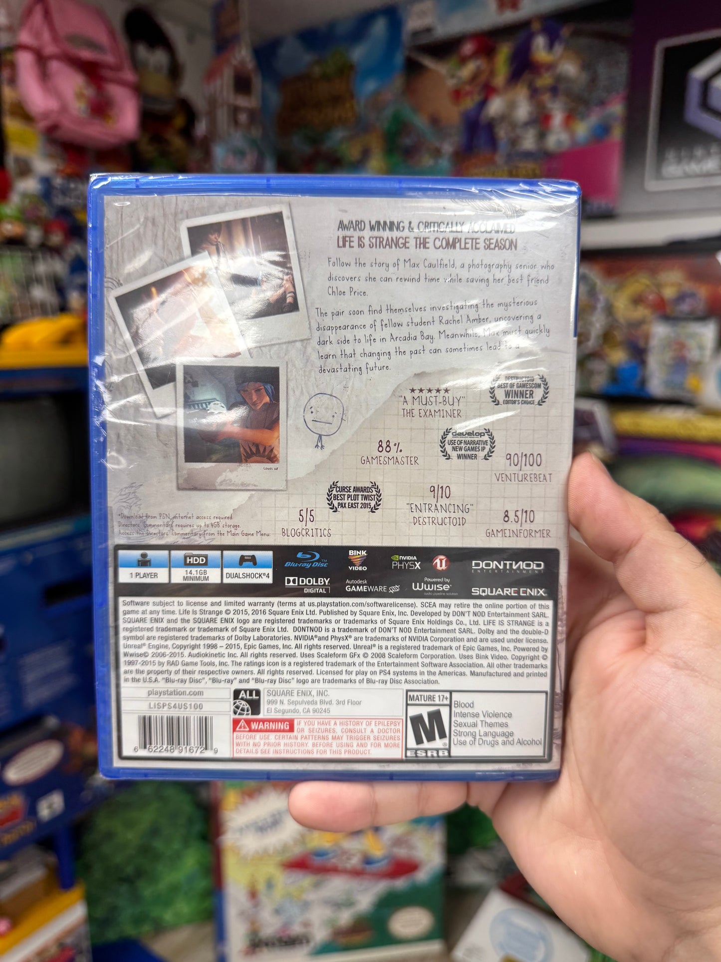 Life is Strange PS4 Sealed