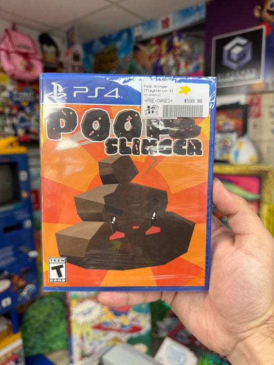 Poop Slinger PS4 Sealed