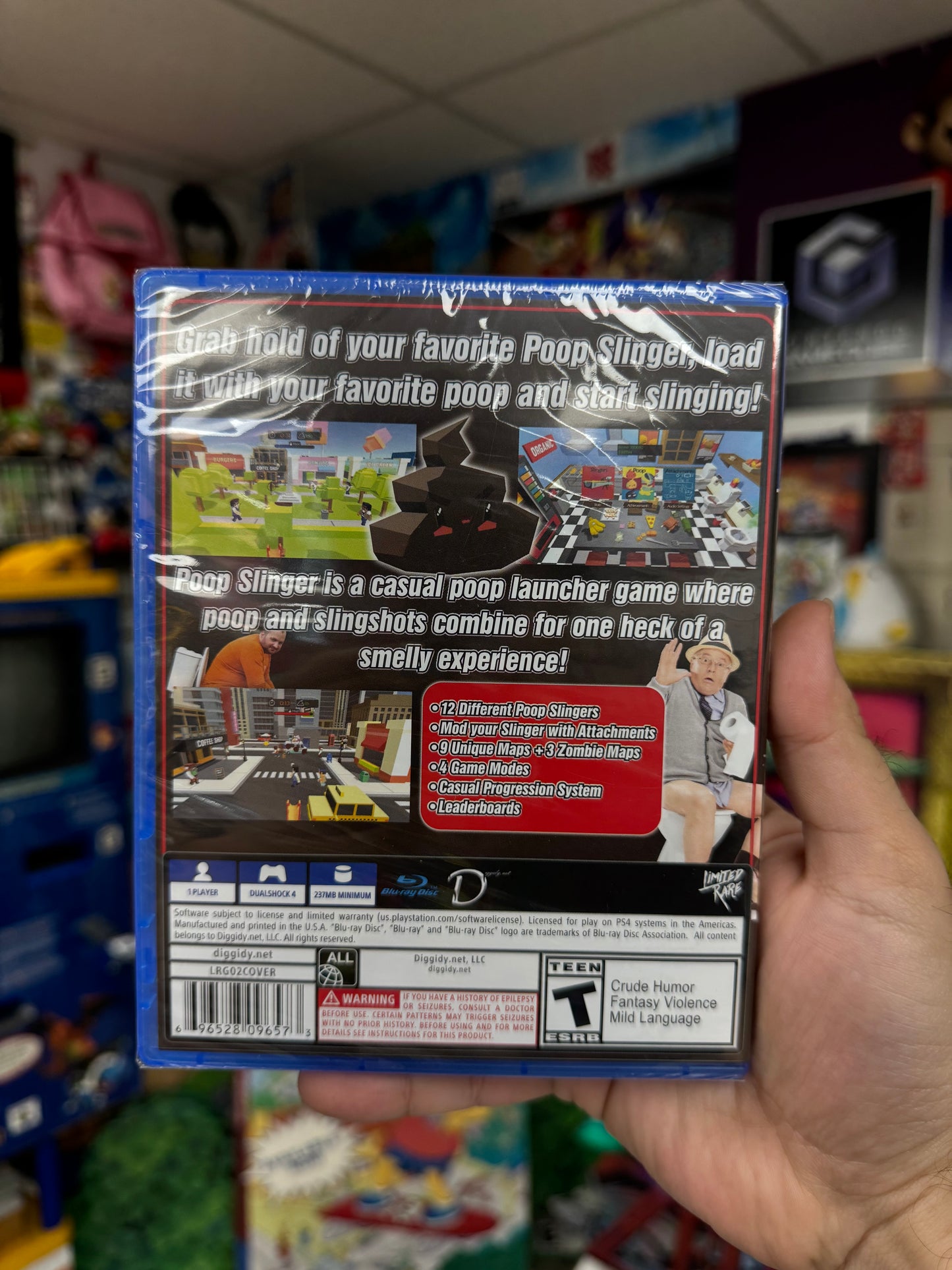 Poop Slinger PS4 Sealed