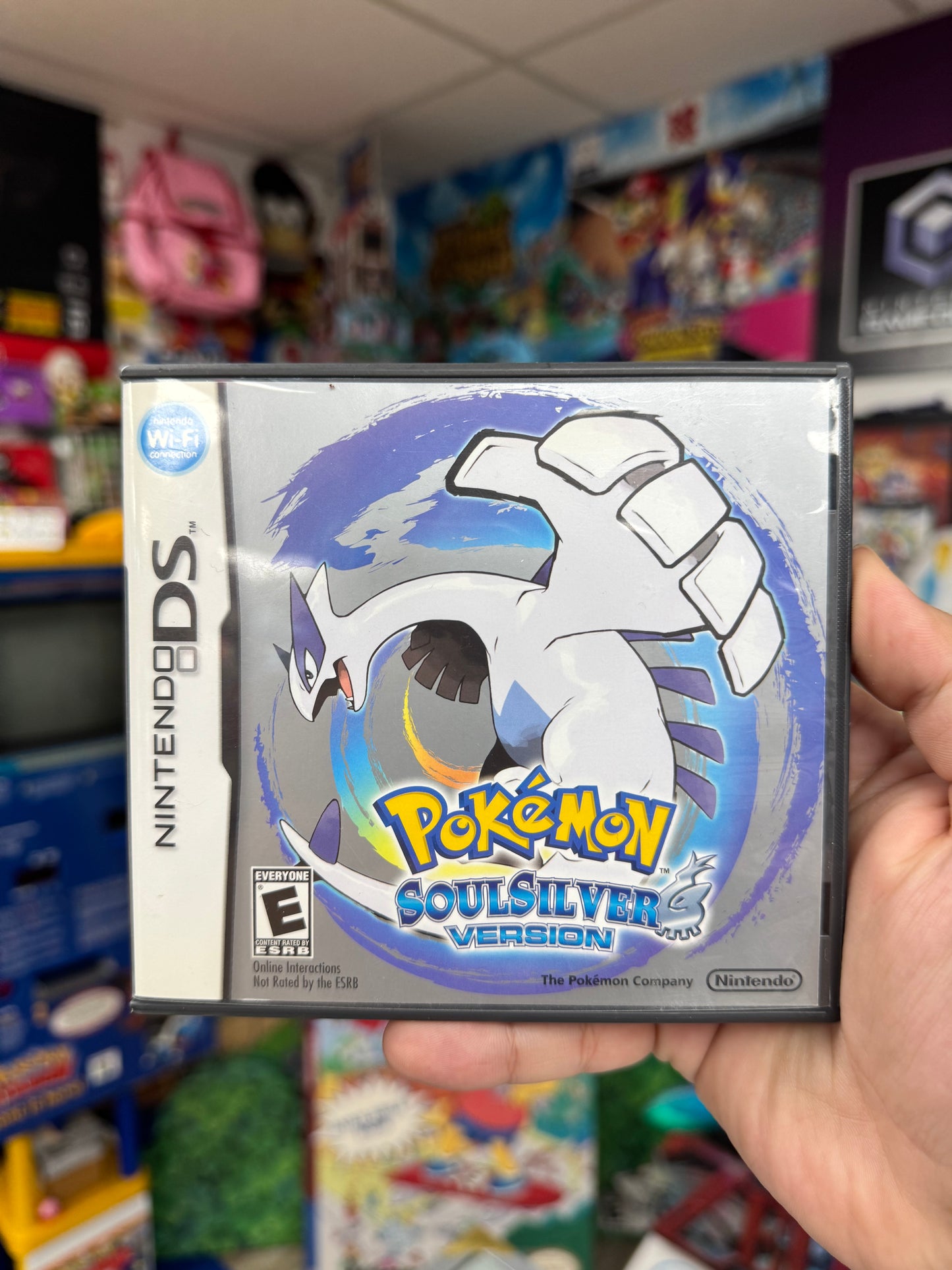 Pokemon Soul Silver Big Box W/Pokewalker DS CIB