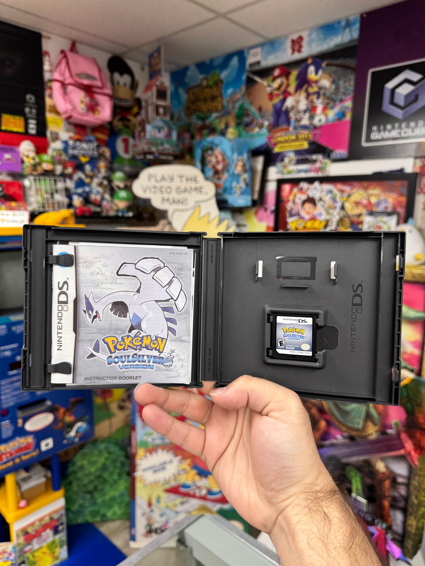 Pokemon Soul Silver Big Box W/Pokewalker DS CIB