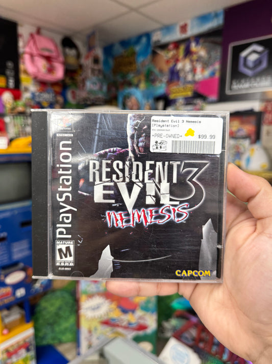 Resident Evil 3 PS1 (Replacement case)
