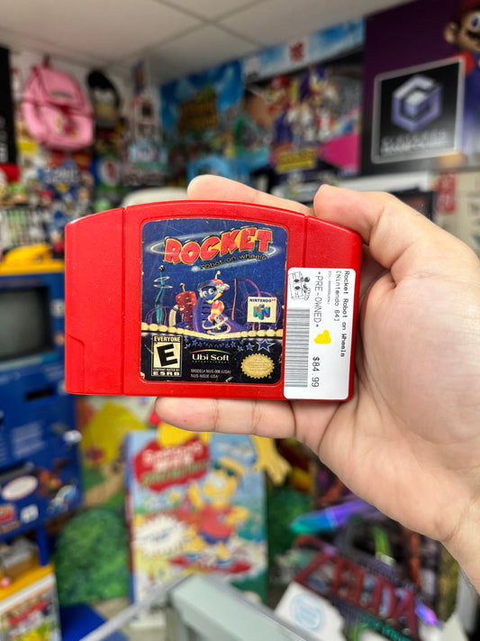 Rocket Robot on Wheels N64