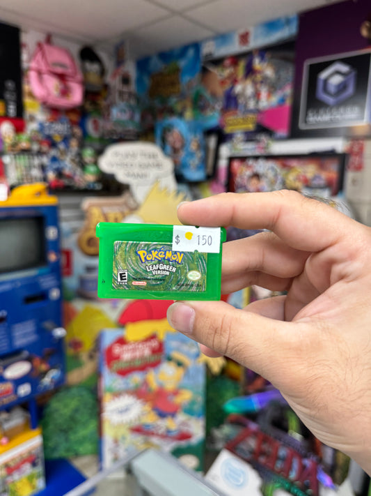 Pokemon Leaf Green GBA