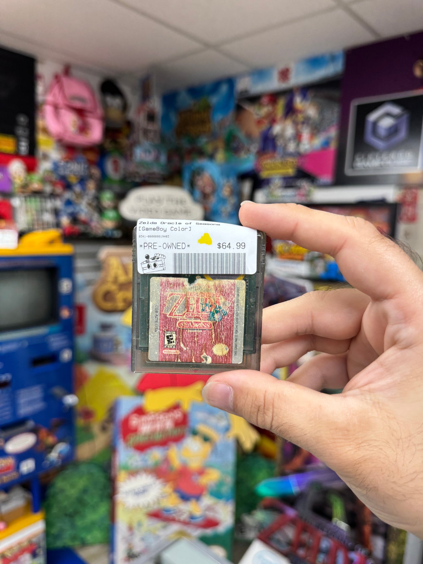 Zelda Oracle of Seasons GameBoy