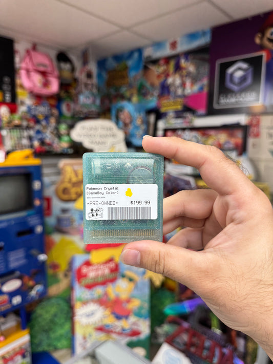 Pokemon Crystal No Label *Read Description*