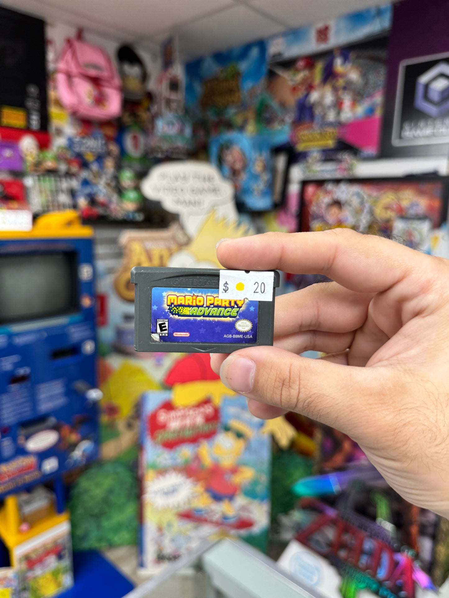 Mario Party Advance GBA
