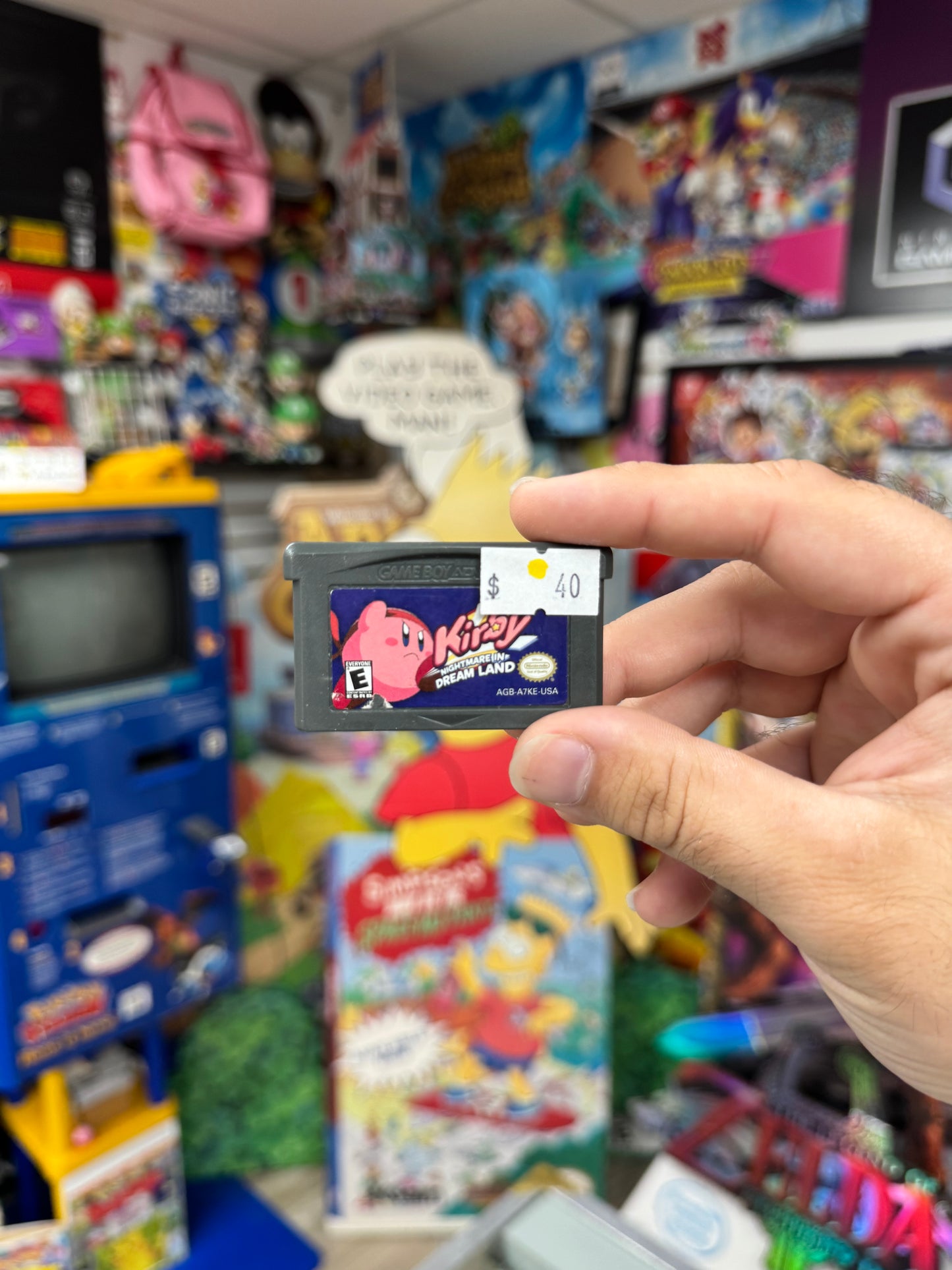 Kirby Nightmare in Dreamland GBA