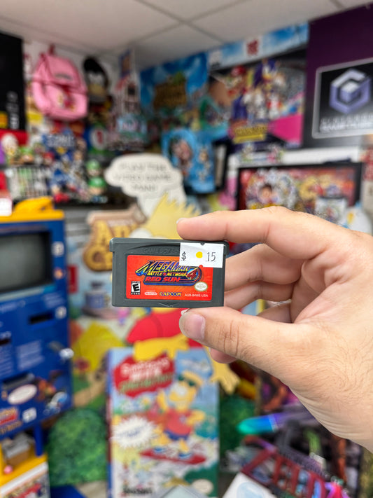 Megaman Battle Network Red Sun 4 GBA