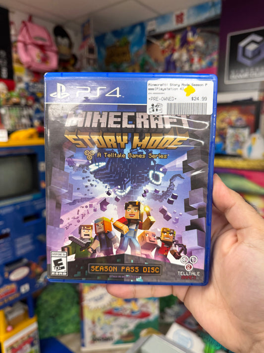 Minecraft Story Mode A Telltale Games Series PS4