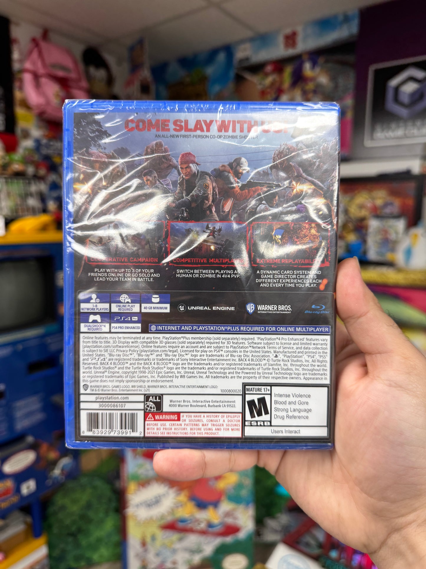 Back 4 Blood PS4 Sealed