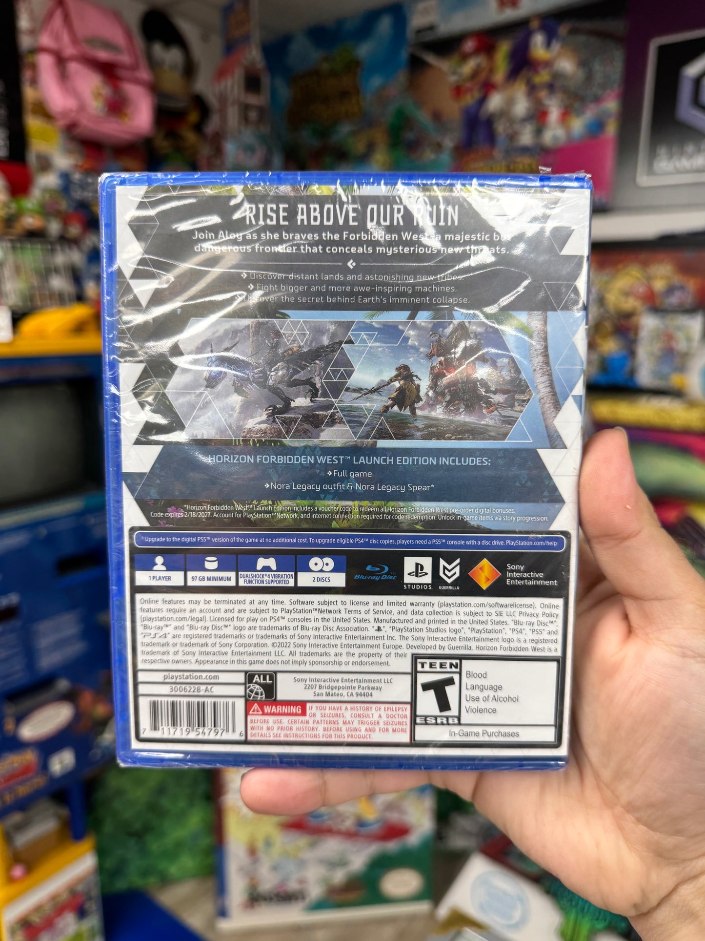 Horizon Forbidden West PS4 Sealed