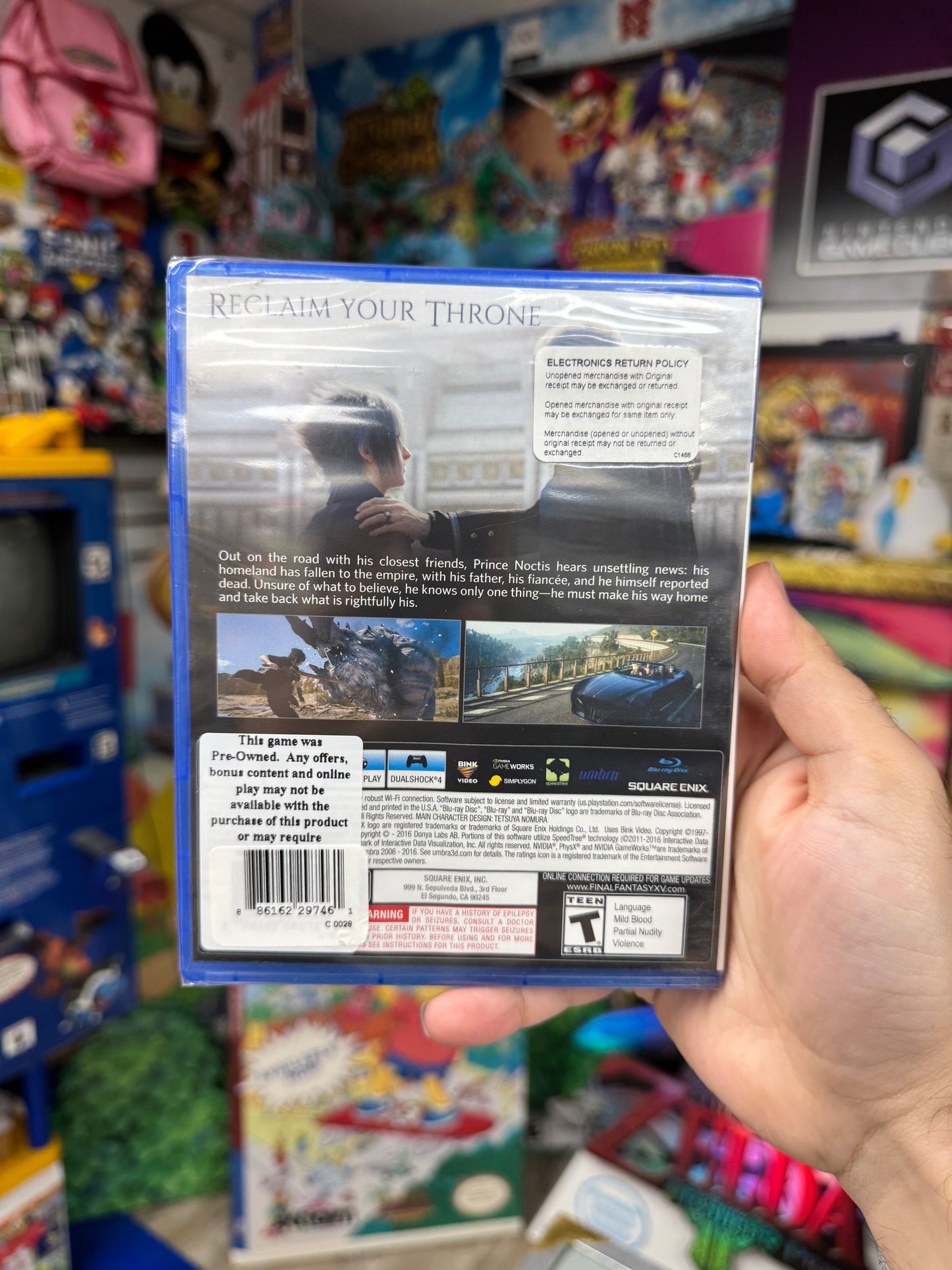 Final Fantasy XV PS4 Sealed