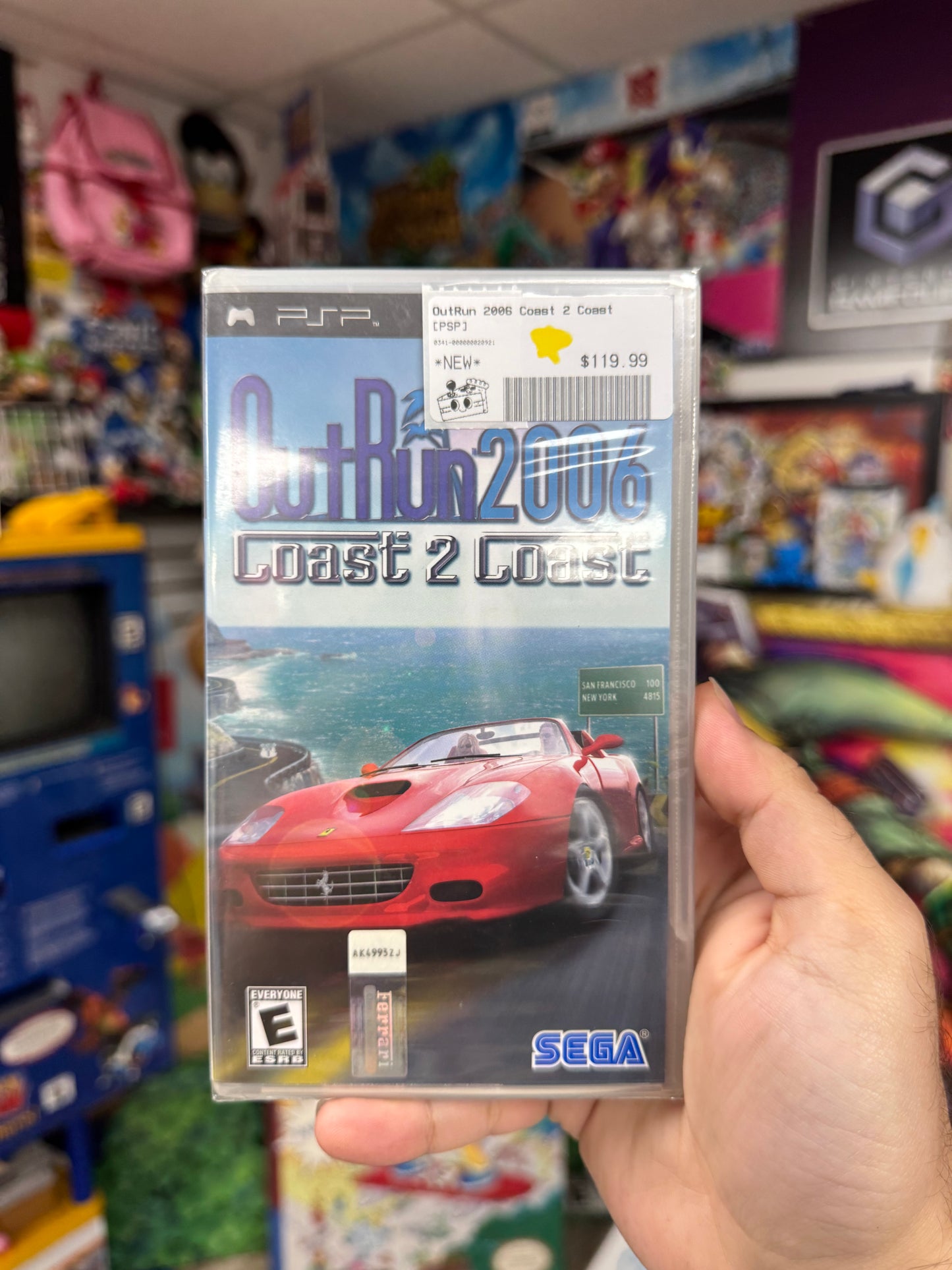 Outrun 2006 Coast 2 Coast PSP Sealed