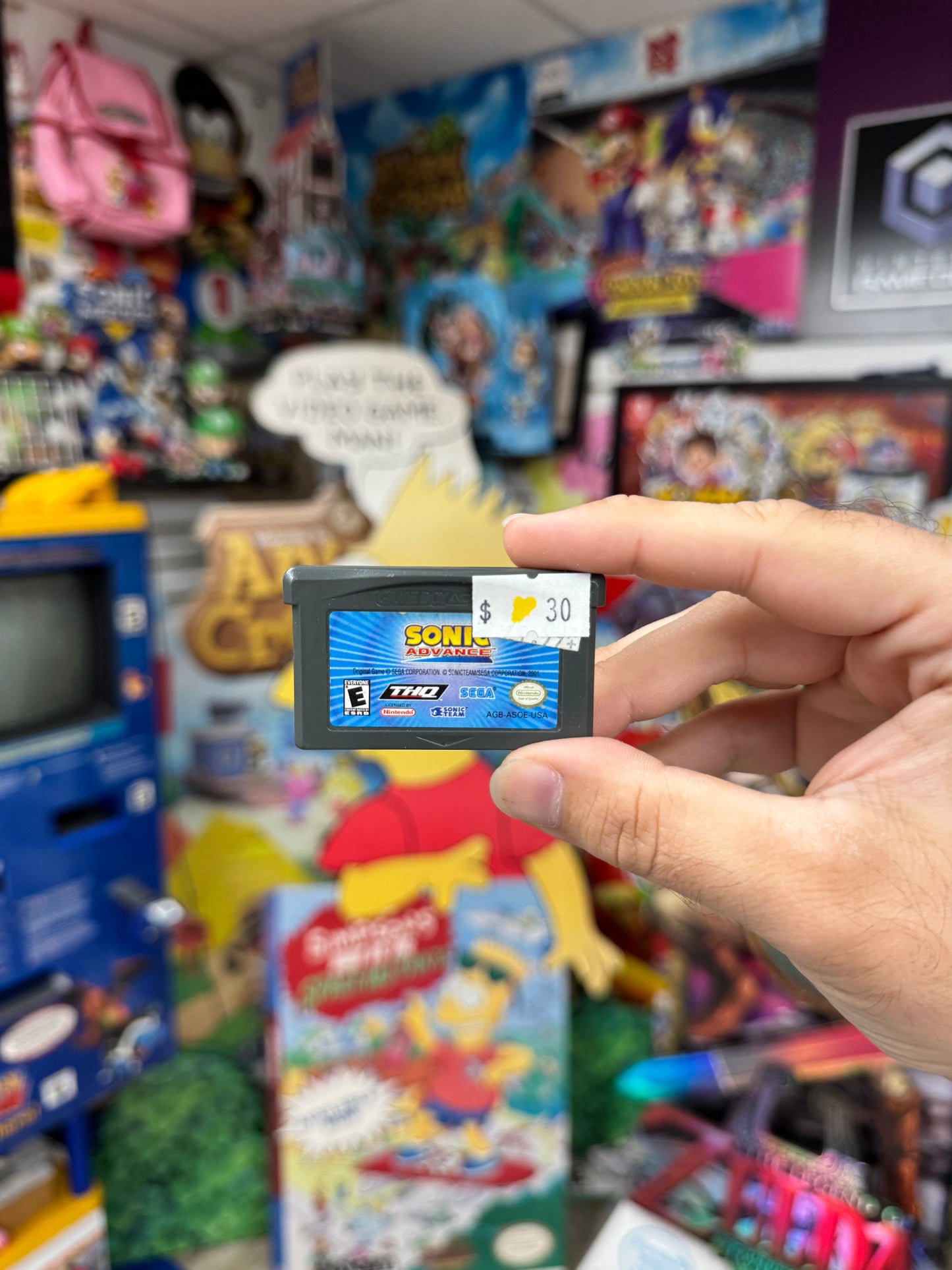 Sonic Advance GBA