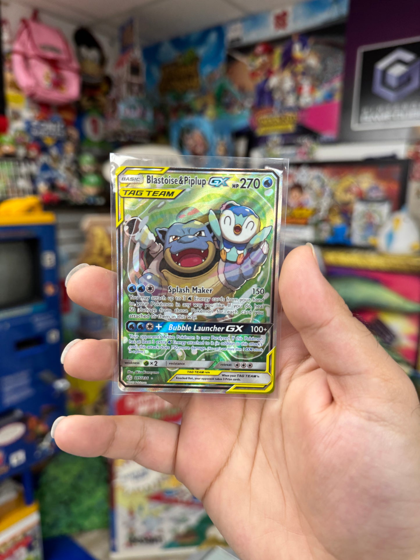 Blastoise & Piplup GX | Alternate Art