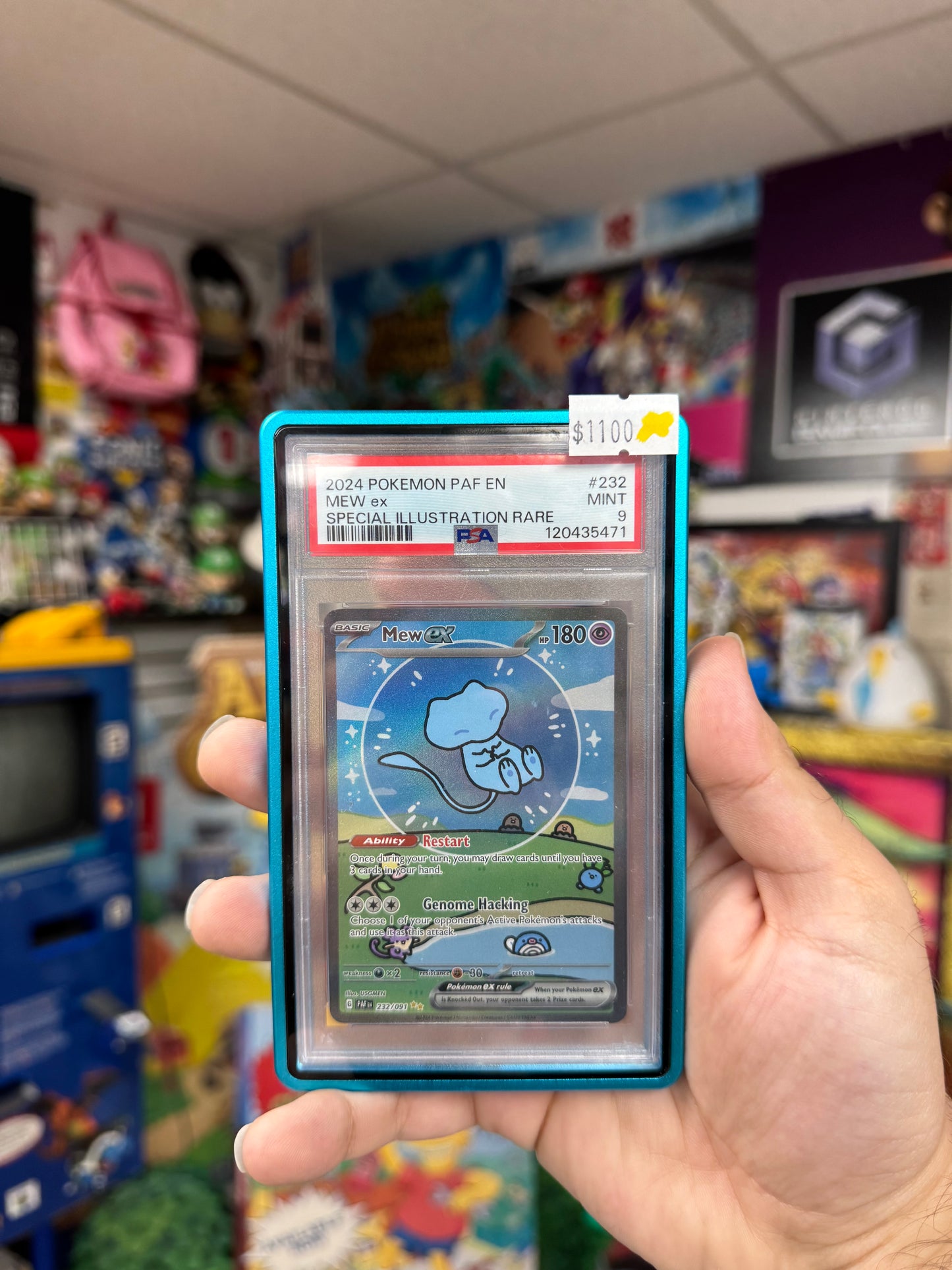 Pokemon TCG Bubble Mew PSA 9