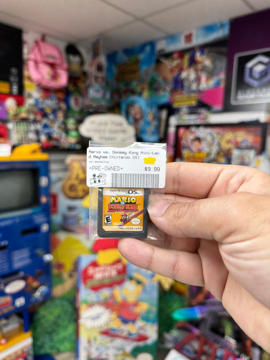 Mario vs. Donkey Kong: Mini Land Mayhem - DS Loose