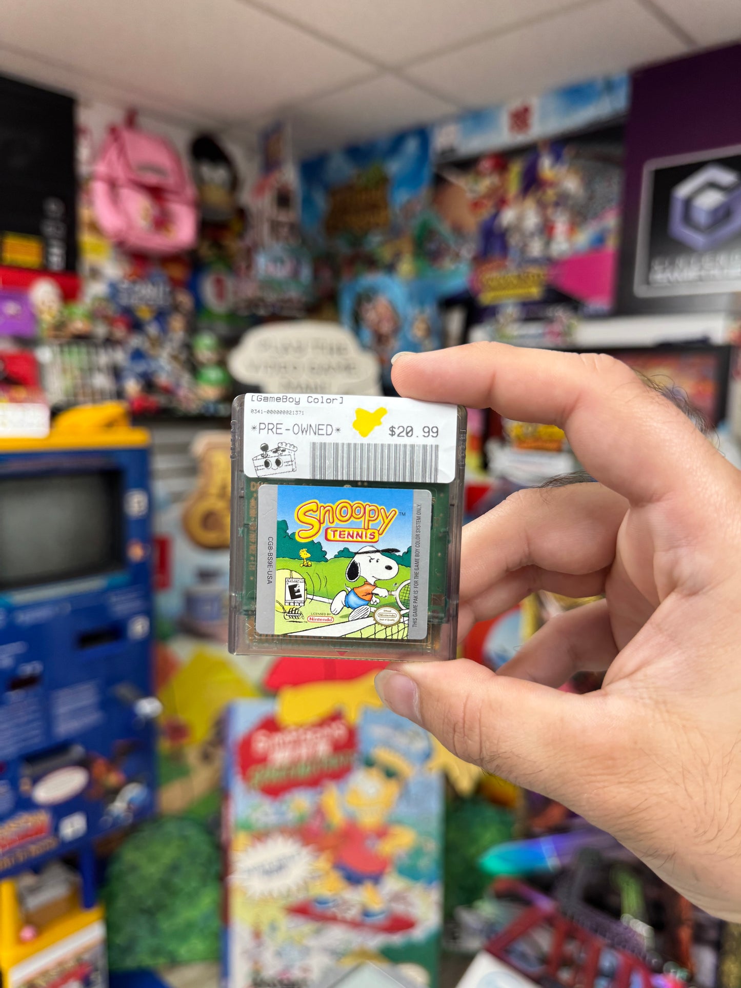 Snoopy Tennis - GBC Loose