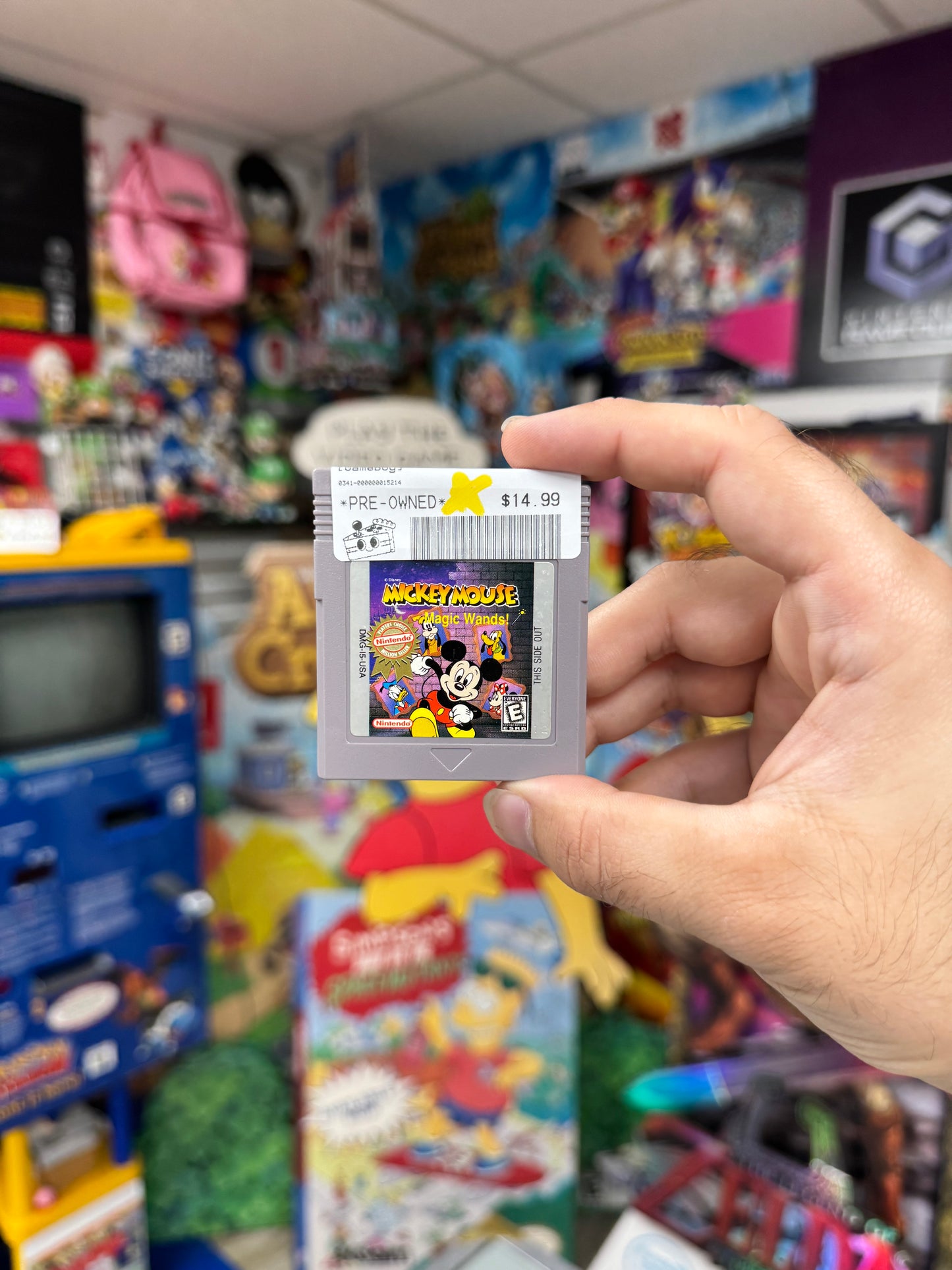 Mickey Mouse Magic Wands - GameBoy Loose