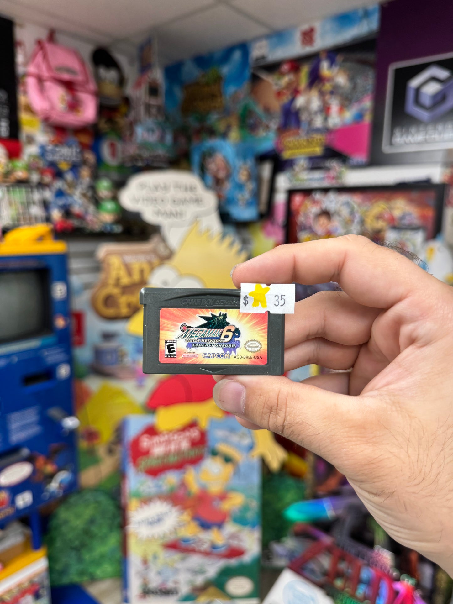 Megaman Battle Network 6 Cybeast Gregar - GBA Loose