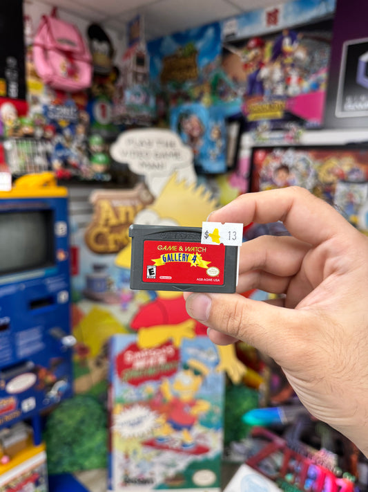 Game & Watch Gallery 4 - GBA Loose