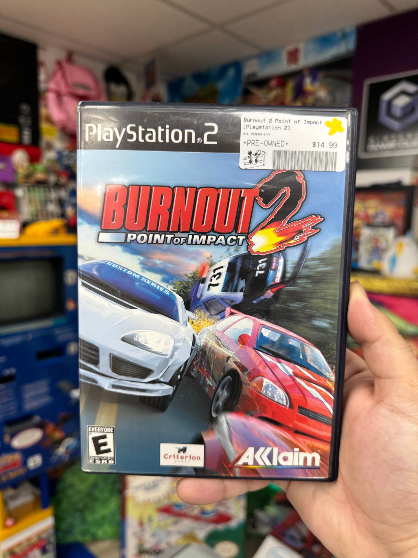 Burnout 2 Point of Impact - PS2 CiB