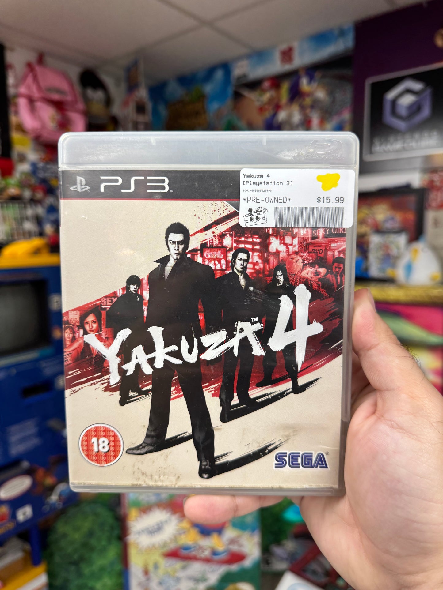 Yakuza 4 - PS3 Boxed