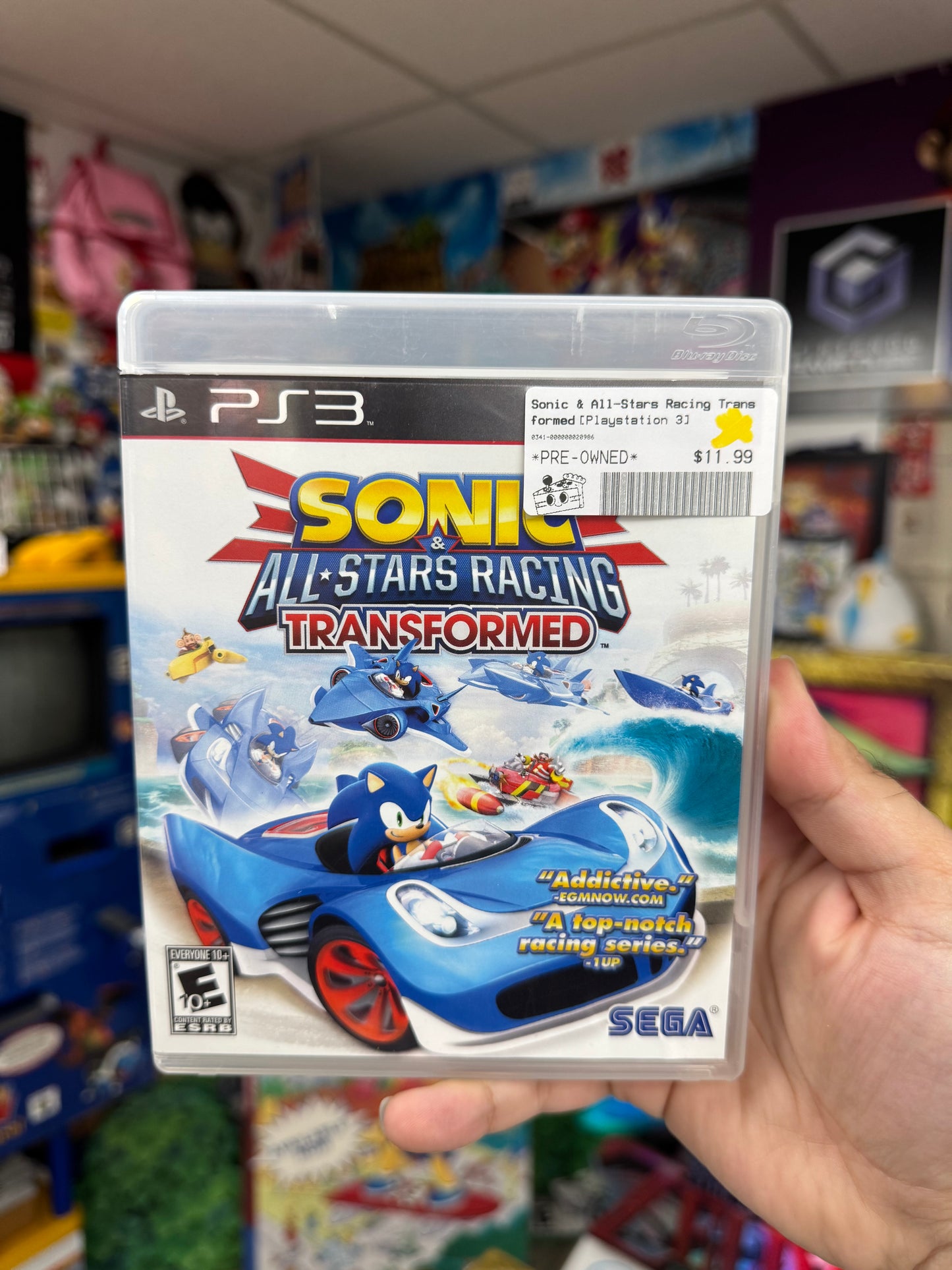 Sonic & All Stars Racing Transformed - PS3 CiB