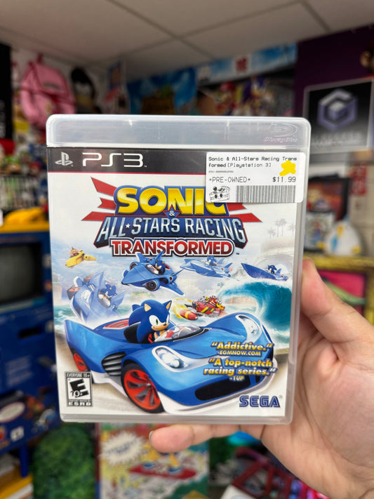 Sonic & All Stars Racing Transformed - PS3 CiB