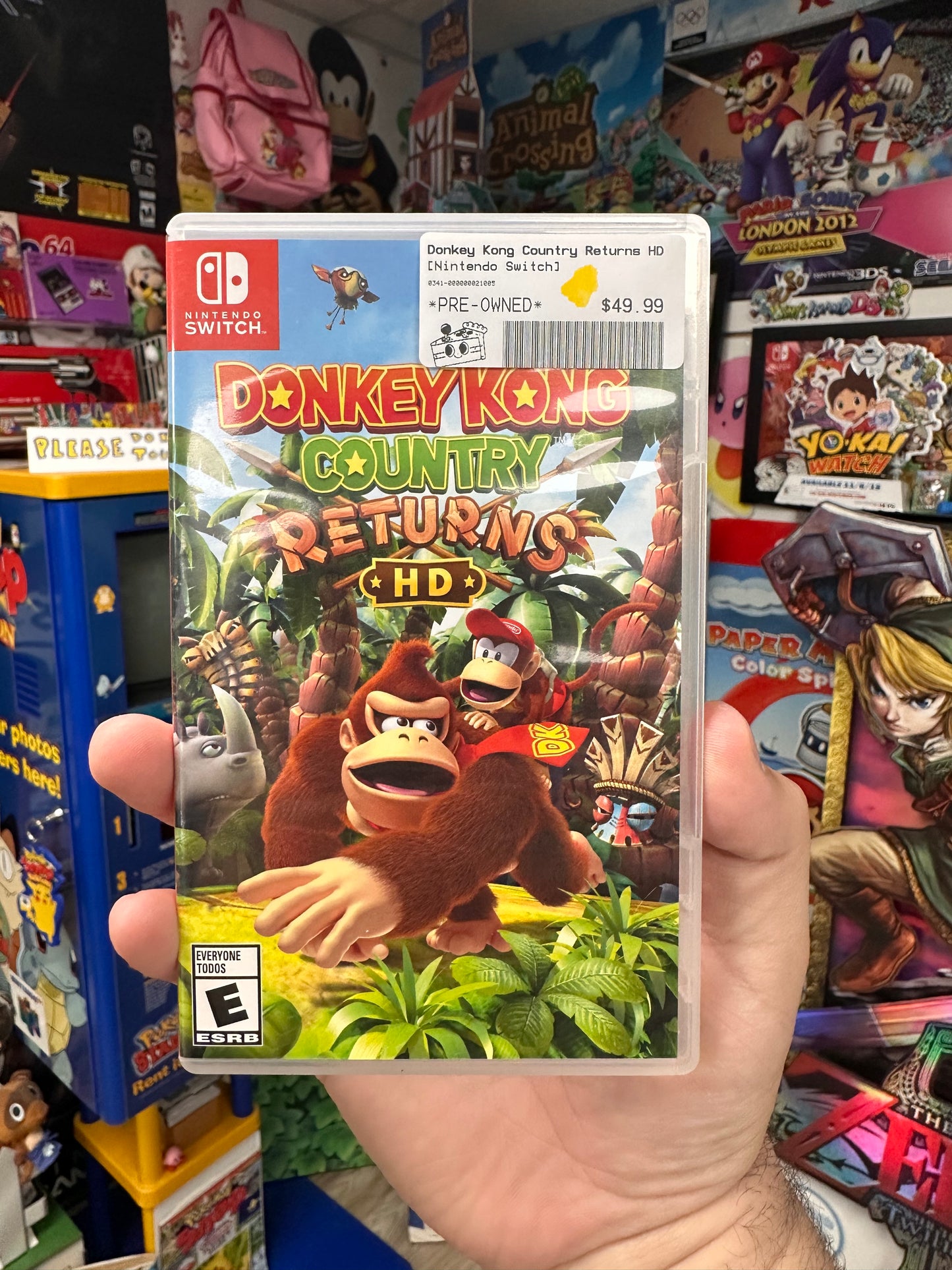 Donkey Kong Country Returns HD - Switch CiB