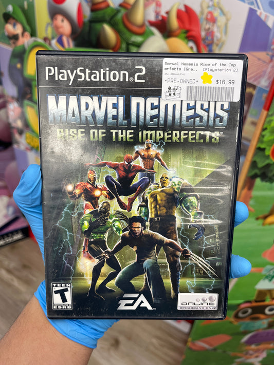 Marvel Nemesis Rise of the Imperfects -  PS2 CiB